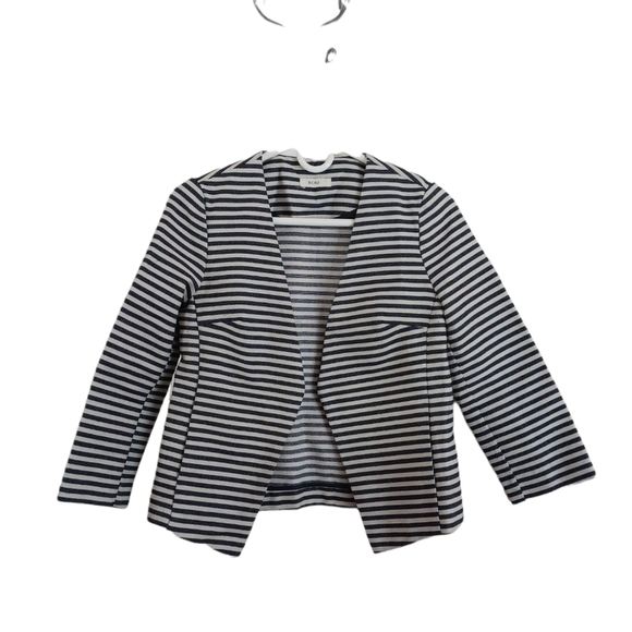 BCKU BLACK AND WHITE STRIPED JACKET - Picture 6 of 6